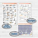 Father’s Day Kit | Weekly Add-On Planner Kit Stickers | Dapper Dad | KIT-392-B