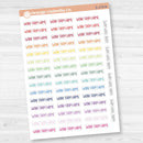 Work From Home Planner Stickers | F8 | S-179