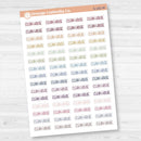 Clean House Script Planner Stickers | F8 | S-182