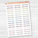 Currently Reading Planner Stickers | F8 | S-183