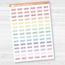 Grocery Planner Stickers | F8 | S-184