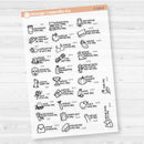October Wacky Holidays Mini Script Planner Stickers | F17 | E-339