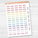 Payday Script Planner Stickers | F8 | S-187