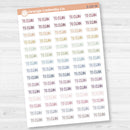 To Clean Planner Stickers | F8 | S-197