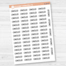 Cancelled Planner Stickers | F8 | S-200