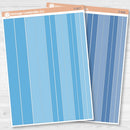 Washi Strip Planner Stickers | Vibrant Color Palette | C-411-C-422