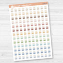 Micro Birthday Cake Icons Planner Stickers | I-076