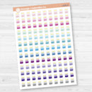 Micro Birthday Cake Icons Planner Stickers | I-076