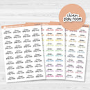 Clean Play Room Script Planner Stickers | F17 | S-216