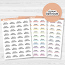 Clean Bathroom Script Planner Stickers | F17 | S-218