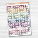 2025 Kit Weather Trackers Planner Sticker | F17 | L-524