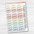 2025 Kit Weather Trackers Planner Sticker | F17 | L-524