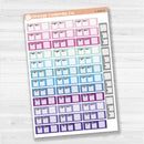 2025 Kit Weather Trackers Planner Sticker | F17 | L-524