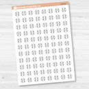 Hand Doodled Baseball Icon Planner Stickers | I-490