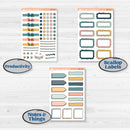 Travel Vacation Planner Kit | Weekly Add-On Labels Planner Kit Stickers | Adventure Awaits | KIT-387-C