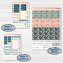Travel Vacation Planner Kit | Hobonichi Cousin Weekly & Daily Planner Kit Stickers | Adventure Awaits | KIT-387-E