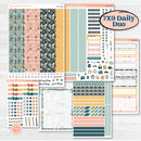 Travel Vacation Planner Kit | 7x9 Erin Condren Daily Duo Planner Kit Stickers | Adventure Awaits | KIT-387-M