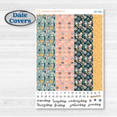 Travel Vacation Planner Kit | 7x9 Erin Condren Daily Duo Planner Kit Stickers | Adventure Awaits | KIT-387-M