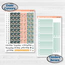 Travel Vacation Planner Kit | A5 Plum Daily Planner Kit Stickers | Adventure Awaits | KIT-387-N