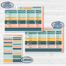 Travel Vacation Planner Kit | Laurel Denise Portrait Planner Kit Stickers | Adventure Awaits| KIT-387-R