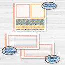 Travel Vacation Planner Kit | A5 Plum Monthly & Dashboard Planner Kit Stickers | Adventure Awaits | KIT-387-S