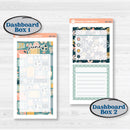 Travel Vacation Planner Kit | A5 Erin Condren Monthly & Dashboard Planner Kit Stickers | Adventure Awaits | KIT-387-V