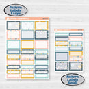 Summer Ocean Beach Kit | Weekly Add-On Labels Planner Kit Stickers | Seas the Day | KIT-388-C