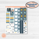 Summer Ocean Beach Kit | Hobonichi Weeks Weekly Planner Kit Stickers | Seas the Day | KIT-388-F