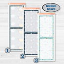 Summer Ocean Beach Kit | A5 Daily Duo Planner Kit Stickers | Seas the Day | KIT-388-L