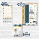 Summer Ocean Beach Kit | 7x9 Erin Condren Daily Duo Planner Kit Stickers | Seas the Day | KIT-388-M