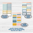 Summer Ocean Beach Kit | 7x9 Plum Daily Planner Kit Stickers | Seas the Day | KIT-388-P