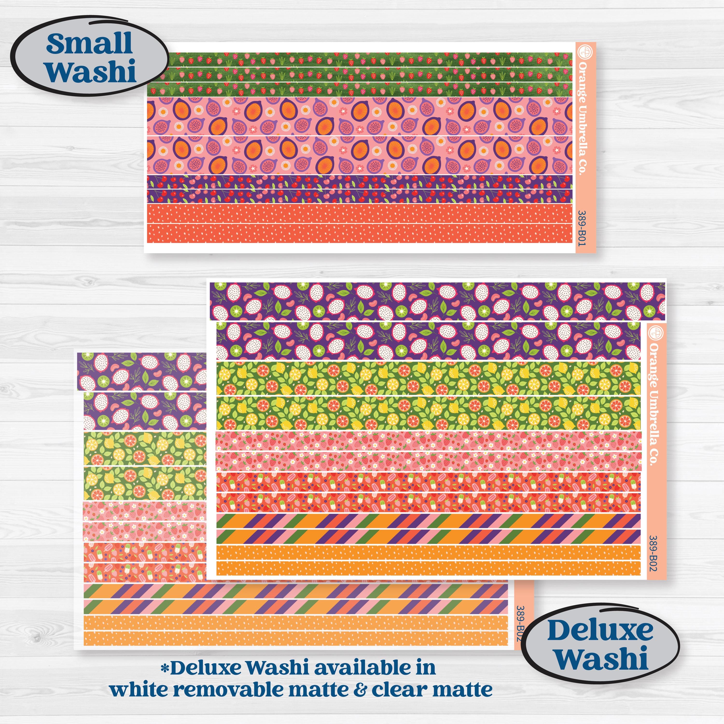Summer Fruit Kit | Weekly Add-On Planner Kit Stickers | Ripe | KIT-389-B
