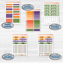 Summer Fruit Kit | Weekly Add-On Labels Planner Kit Stickers | Ripe | KIT-389-C