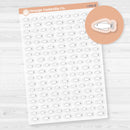Feed Fish | Clean Tank Icons Planner Stickers | Clear Matte | I-095-BCM