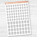 Gerbil | Hamster | Guinea Pig | Hand Doodled Icons Planner Stickers | I-099