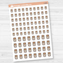 Gerbil | Hamster | Guinea Pig | Hand Doodled Icons Planner Stickers | I-099