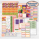 Summer Fruit Kit | Hobonichi Cousin Weekly & Daily Planner Kit Stickers | Ripe | KIT-389-E