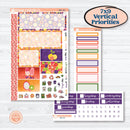 Summer Fruit Kit | Plum Vertical Priorities 7x9 Planner Kit Stickers | Ripe | KIT-389-J