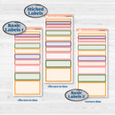 Summer Fruit Kit | 7x9 Erin Condren Daily Duo Planner Kit Stickers | Ripe | KIT-389-M