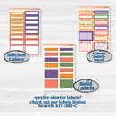 Summer Fruit Kit | 7x9 Erin Condren Daily Duo Planner Kit Stickers | Ripe | KIT-389-M