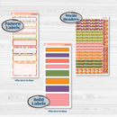 Summer Fruit Kit | 7x9 Erin Condren Daily Duo Planner Kit Stickers | Ripe | KIT-389-M