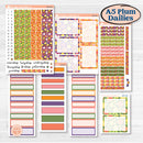 Summer Fruit Kit | A5 Plum Daily Planner Kit Stickers | Ripe | KIT-389-N