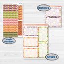 Summer Fruit Kit | 7x9 Plum Daily Planner Kit Stickers | Ripe | KIT-389-P