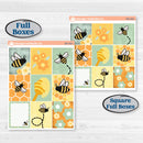 Bee Planner Kit | Weekly Sticker Kit for Vertical Planners like Erin Condren | Buzz | KIT-390-A