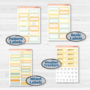 Bee Planner Kit | Hobonichi Cousin Weekly & Daily Planner Kit Stickers | Buzz Off | KIT-390-E