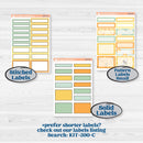 Bee Planner Kit | A5 Compact Vertical Planner Kit Stickers for Erin Condren | Buzz Off | KIT-390-G