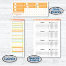 Bee Planner Kit | Plum Vertical Priorities 7x9 Planner Kit Stickers | Buzz Off | KIT-390-J