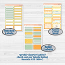 Bee Planner Kit | 7x9 Erin Condren Daily Duo Planner Kit Stickers | Buzz Off | KIT-390-M