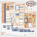 Fun Animal Kit | Weekly Sticker Kit for Vertical Planners like Erin Condren | Gone With The Wild | KIT-381-A