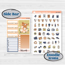Fun Animal Kit | Weekly Add-On Planner Kit Stickers | Gone With The Wild | KIT-381-B